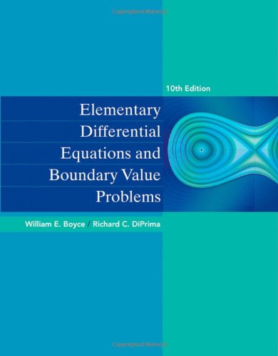 Elementary Differential Equations and Boundary Value Problems