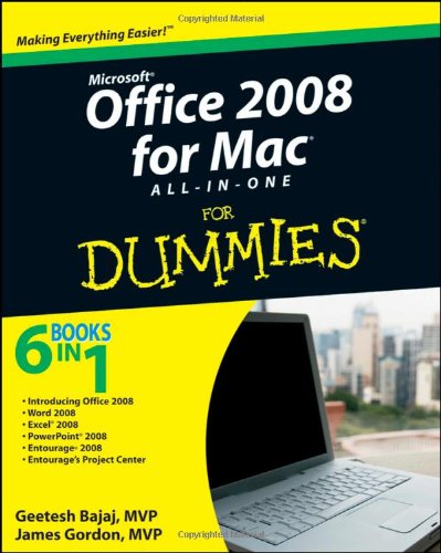 Office 2008 for Mac All-in-One For Dummies