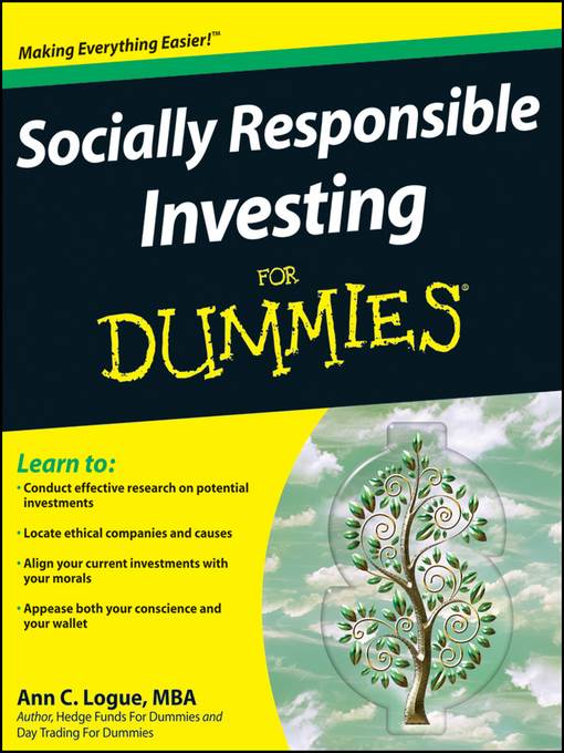 Socially Responsible Investing For Dummies