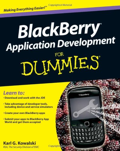 Blackberry Application Development for Dummies