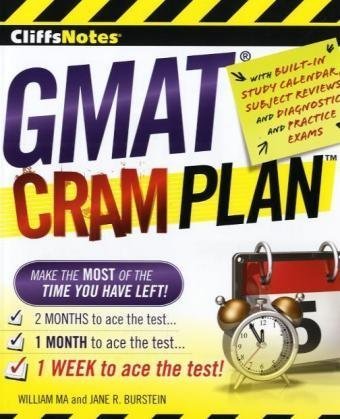 Cliffsnotes GMAT Cram Plan