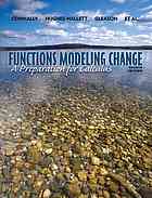 Functions Modeling Change