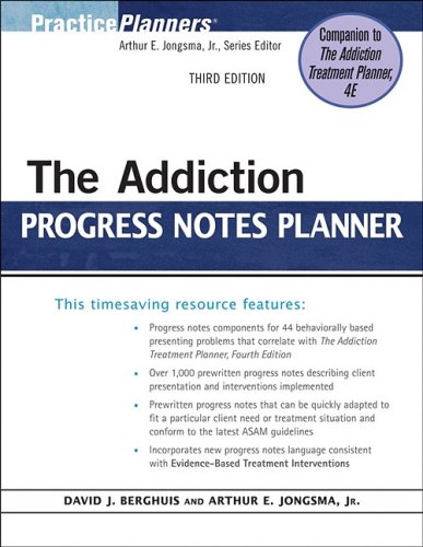 The Addiction Progress Notes Planner