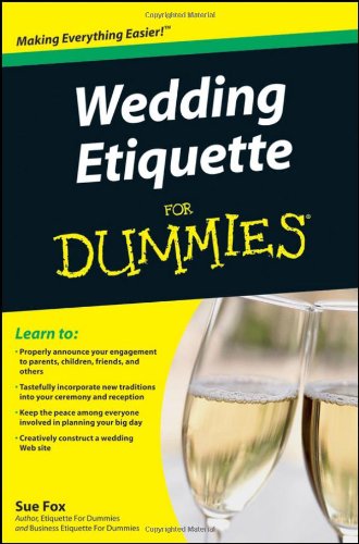 Wedding Etiquette for Dummies