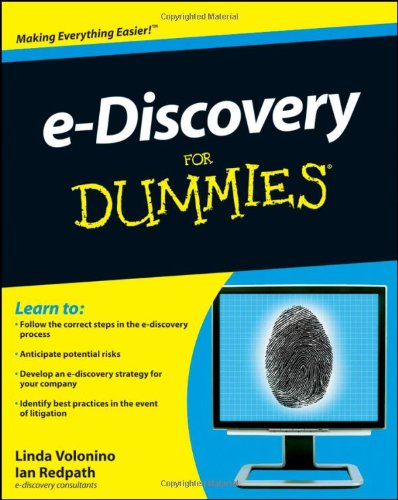 e-Discovery For Dummies