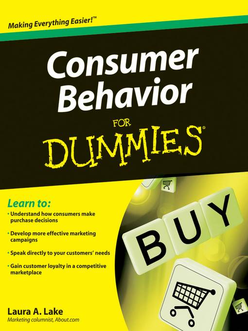 Consumer Behavior For Dummies®