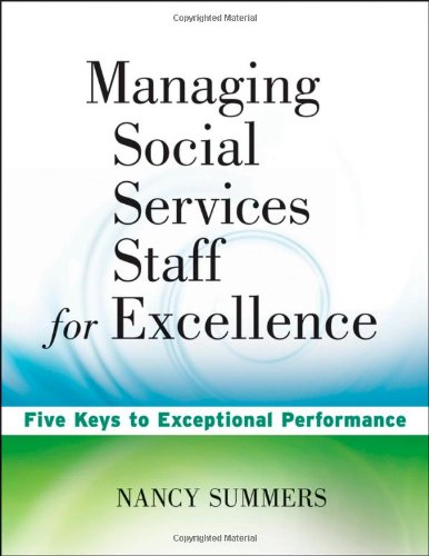 Managing Social Service Staff for Excellence