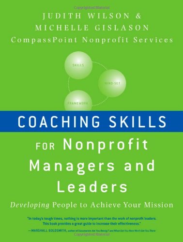 Coaching Skills for Nonprofit Managers and Leaders