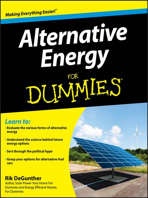 Alternative Energy For Dummies®