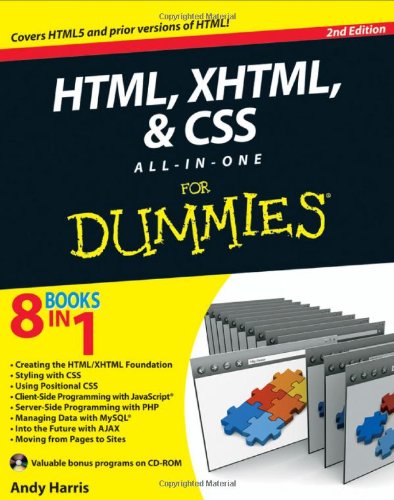 HTML, XHTML and CSS All-In-One for Dummies