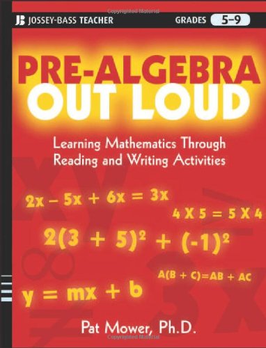 Pre-Algebra Out Loud