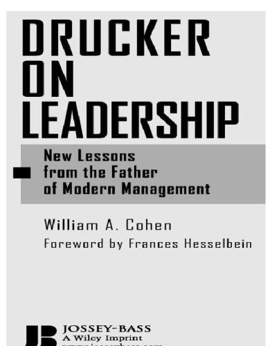 Drucker on Leadership