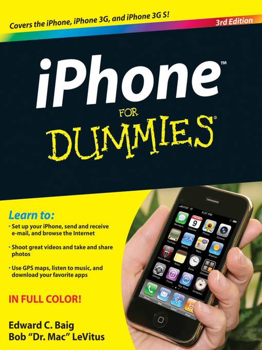 iPhone For Dummies