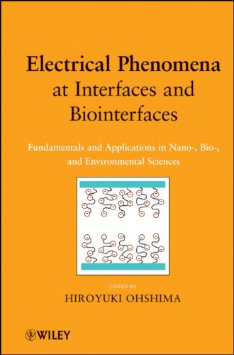 Electrical Phenomena at Interfaces and Biointerfaces