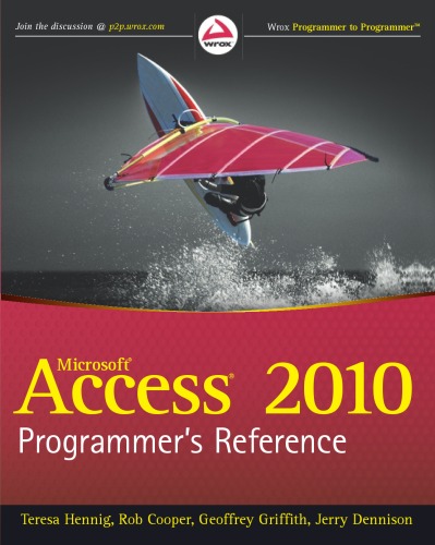 Microsoft Access 2010 Programmer's Reference