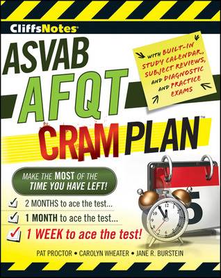 ASVAB AFQT Cram Plan (CliffsNotes)