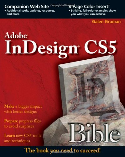 Adobe Indesign CS5 Bible