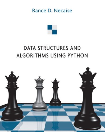 Data Structures and Algorithms Using Python