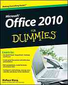 Office 2010 For Dummies, Book + DVD Bundle