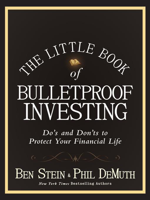 The Little Book of Bulletproof Investing