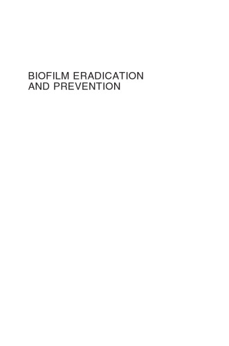 Biofilm eradication and prevention : a pharmaceutical approach to medical device infections