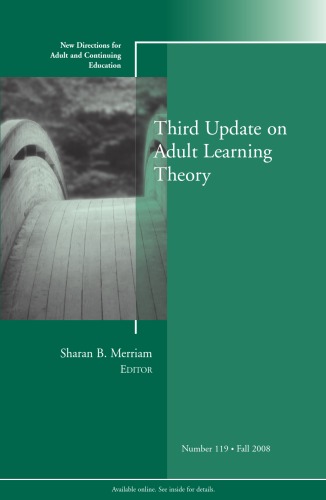 Third Update on Adult Learning Theory