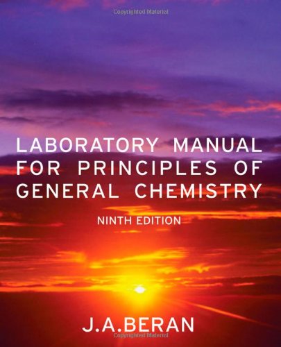 Laboratory Manual for Principles of General Chemistry