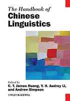 Handbook of Chinese Linguistic