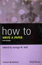 How to Write a Paper 5e