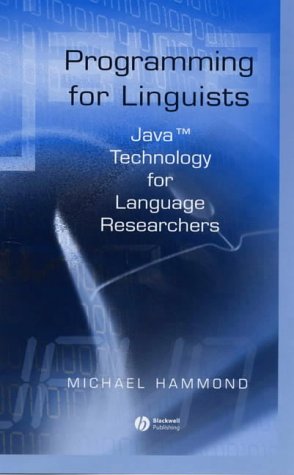 Programming for Linguists