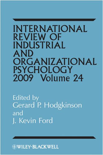 International Review of Industrial and Organizational Psychology 2009