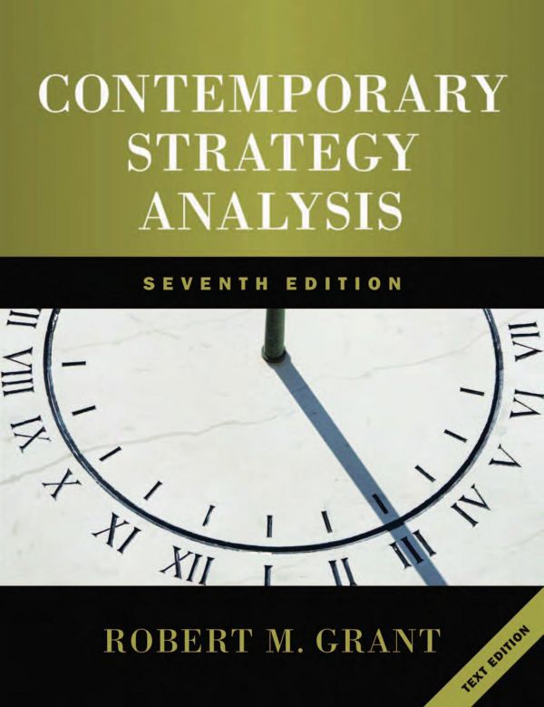 Contemporary Strategy Analysis