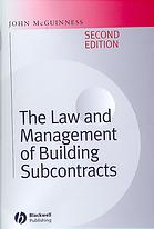 The Law and Management of Building Subcontracts