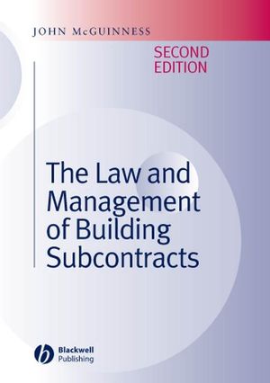 The law and management of building subcontracts