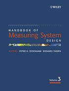 Handbook of Measuring System Design