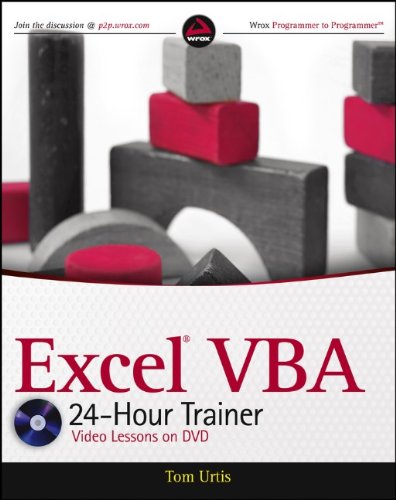 Excel VBA 24-Hour Trainer [With DVD ROM]