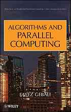 Algorithms and Parallel Computing