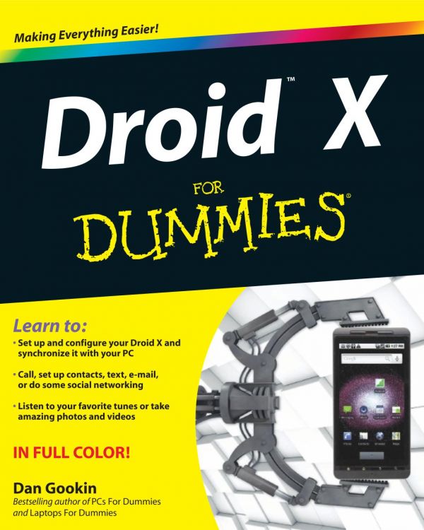 Droid X For Dummies