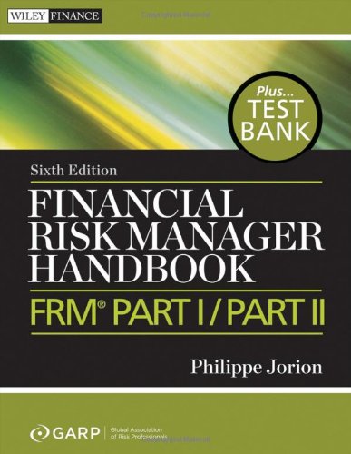 Financial Risk Manager Handbook