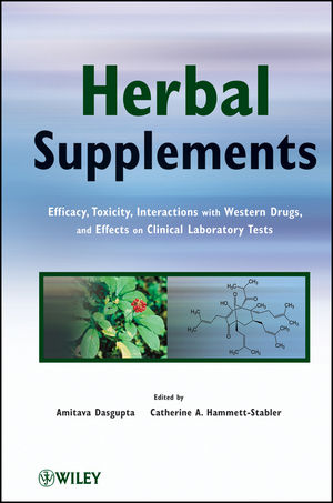Herbal supplements : efficacy, toxicity, interactions with western drugs and effects on clinical laboratory tests