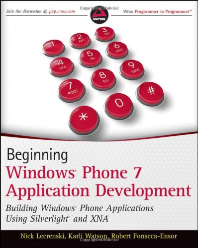 Beginning Windows Phone 7 Application Development