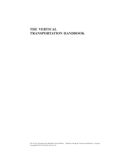 The vertical transportation handbook