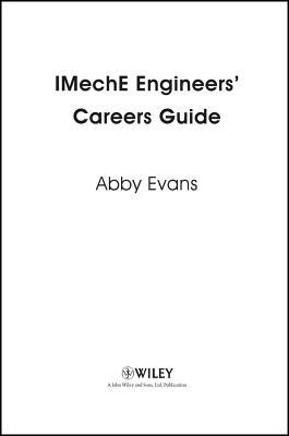 Imeche Engineers Career Guide