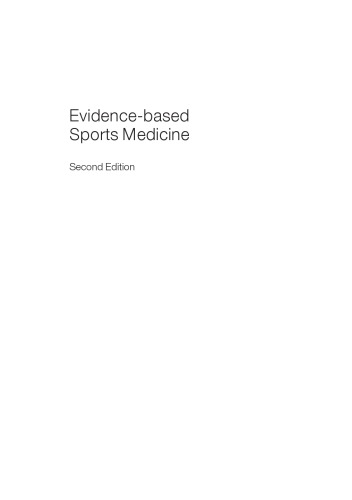 Evidence-based sports medicine