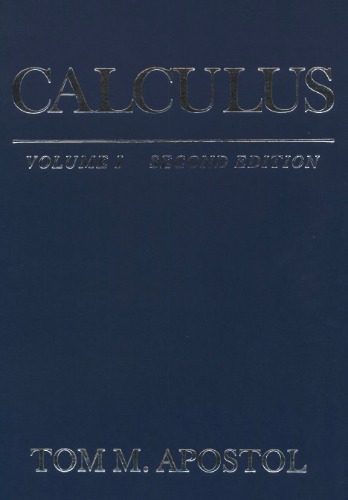 Calculus, Volume 1