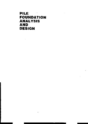 Pile Foundation Analysis And Design