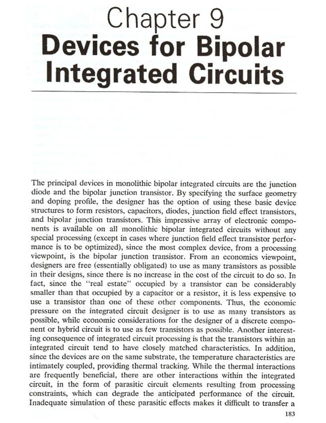 Microelectronics