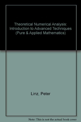 Theoretical Numerical Analysis