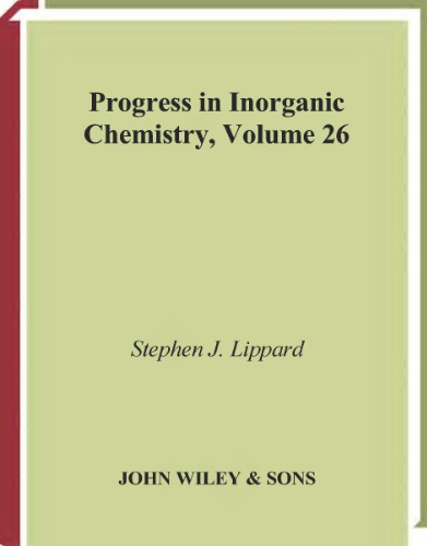 Progress In Inorganic Chemistry, Vol. 26