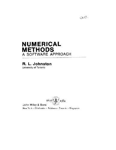Numerical Methods